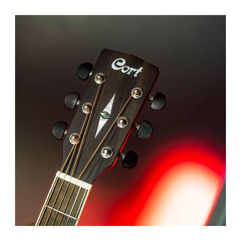 Cort MR710F Left-Handed Dreadnought Cutaway Acoustic Guitar - Natural Satin