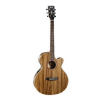 Cort SFX DAO Small Body Acoustic Guitar with Pickup and Cutaway - Natural