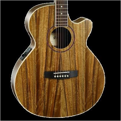 Cort SFX DAO Small Body Acoustic Guitar with Pickup and Cutaway - Natural