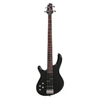 Cort Action Plus Left-Handed 4-String Bass Guitar in Black