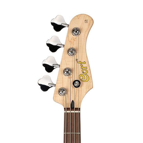 Cort GB24JJ GB Series 4-String Electric Bass Guitar in 2-Tone Burst Finish