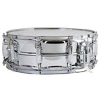 Ludwig Chrome Plated Brass Snare Drum 5x14 Smooth Shell with Imperial Lugs