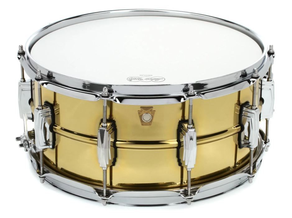Ludwig 'Super Ludwig' Super Brass Snare Drum - 6.5 x 14 inch