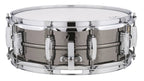 Ludwig Black Beauty Brass Snare Drum 5x14 Hammered Shell with Imperial Lugs
