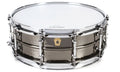 Ludwig Black Beauty Brass Snare Drum 5x14 Hammered Shell with Tube Lugs