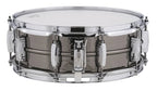 Ludwig Black Beauty Brass Snare Drum 5x14 Hammered Shell with Imperial Lugs
