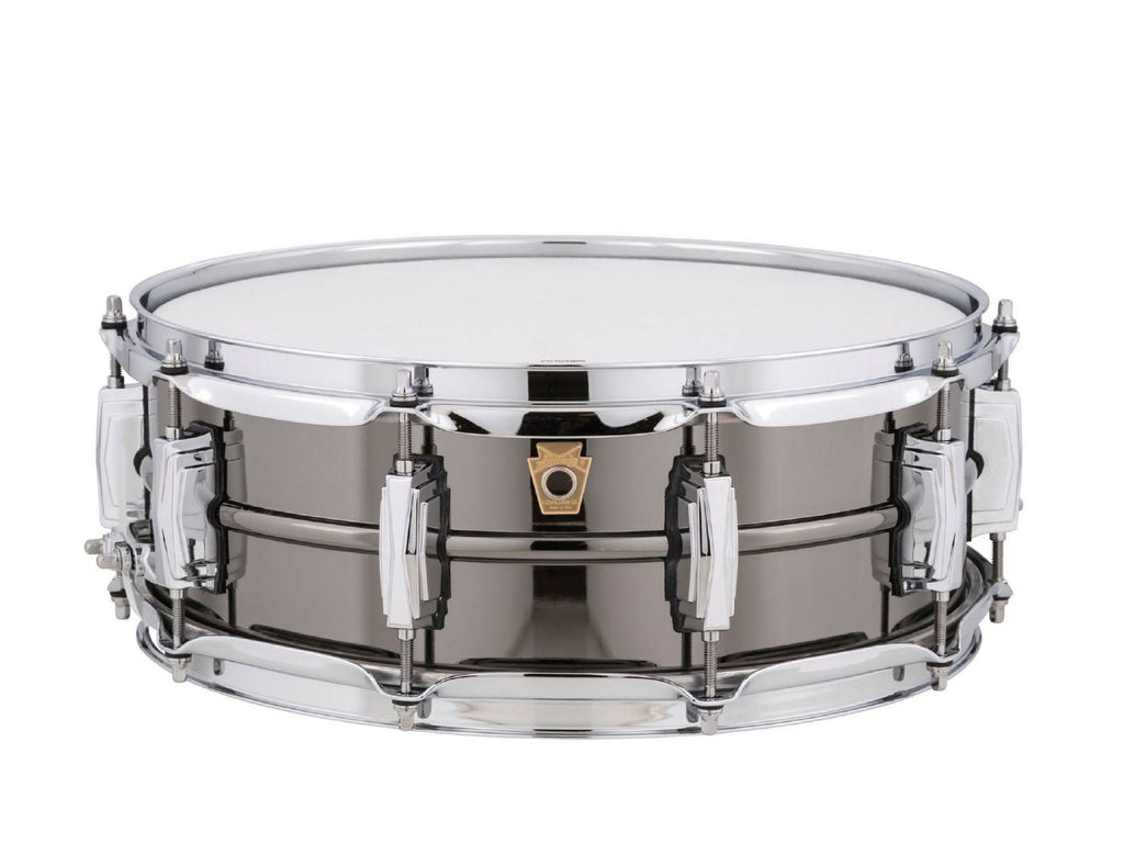 Ludwig Black Beauty Brass Snare Drum 5x14 Smooth Shell with Imperial Lugs
