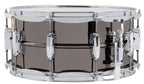 Ludwig Black Beauty Brass Snare Drum 6.5x14 Smooth Shell with Imperial Lugs