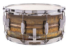Ludwig Raw Brass Phonic Snare Drum 6.5 x14 Raw Brass Shell Imperial Lugs