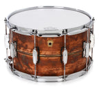 Ludwig Copper Phonic Snare Drum 8x14 Raw Shell