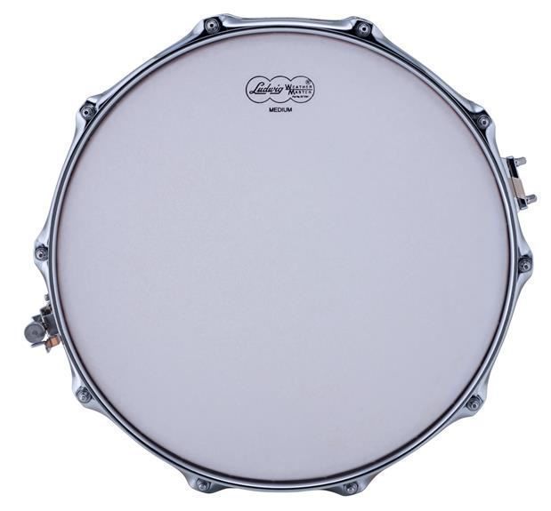 Ludwig Copper Phonic Snare Drum 5x14 Smooth Polished Shell with Tube Lugs