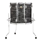 Ludwig Classic Maple 18 x 16in Floor Tom in Vintage Black Oyster