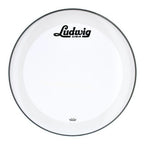Ludwig 22 Inch Script Logo Head P3 Smooth White Drumhead