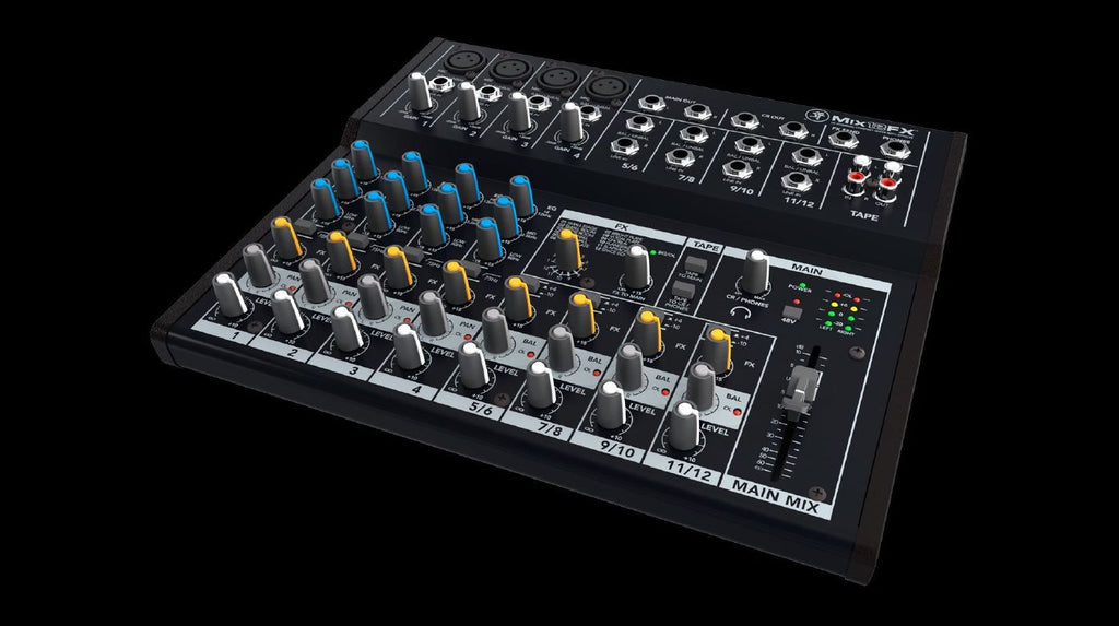 Mackie MIX12FX 12-Channel Compact Mixer with FX