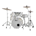 Pearl Decade Maple 20" Fusion 5pc Drum Kit w/HW - White Satin Pearl