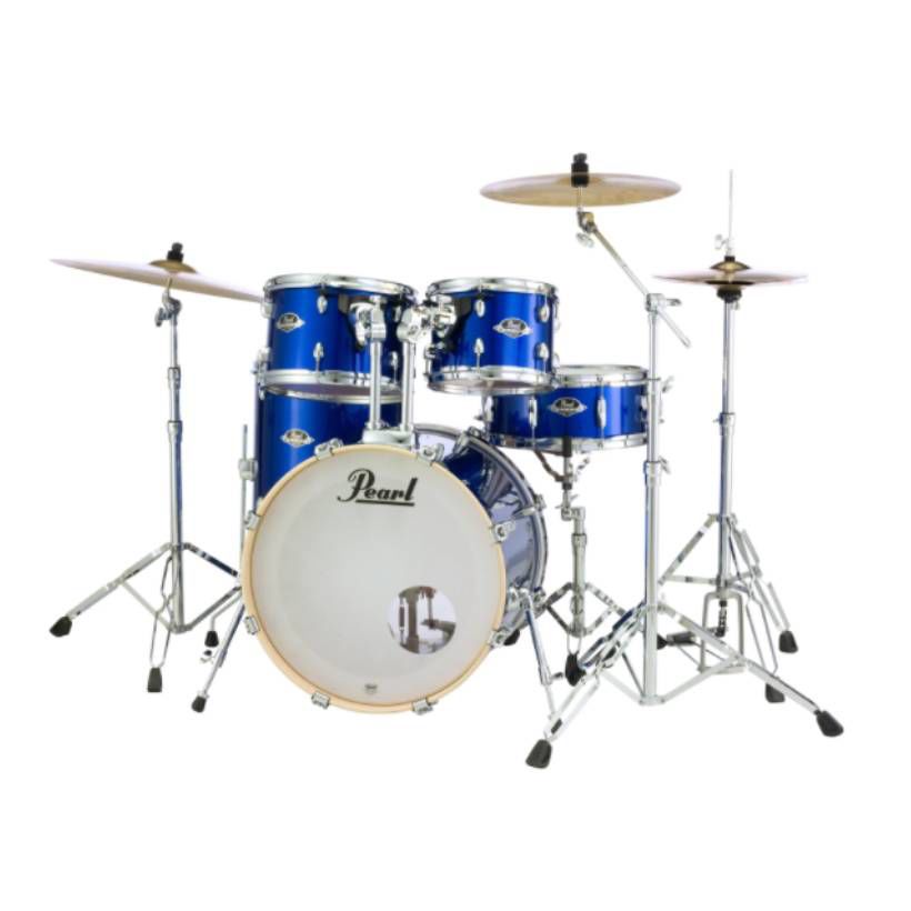 Pearl Export 20 Fusion Drum Kit Shell Pack - High Voltage Blue