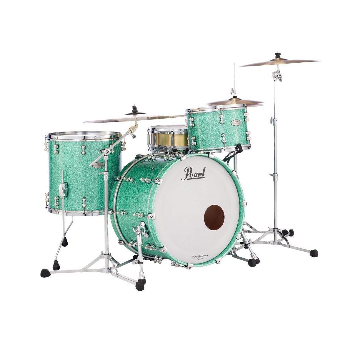 Pearl RF924XFPC-834 Reference 22 4pc Drum Shell Kit - Glacier Blue Sparkle