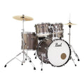 Pearl Roadshow 20" Fusion 5pc Drum Kit w/HW & Cymbals - Bronze Metallic