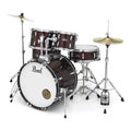 Pearl Roadshow 20" Fusion 5pc Drum Kit w/HW & Cymbals - Red Wine