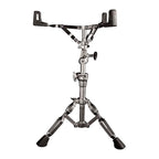 Pearl Pearl S-930 snare drum stand with Uni-Lock, sturdy metal hardware, adjustable height and secure drum mounting.