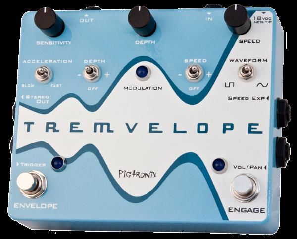 Pigtronix Tremvelope Guitar Effects Pedal