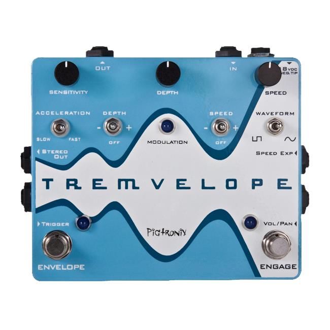 Pigtronix Tremvelope Guitar Effects Pedal