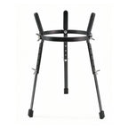 Pearl 10-inch basket conga stand for bongos and congas, sturdy metal frame with adjustable height support.