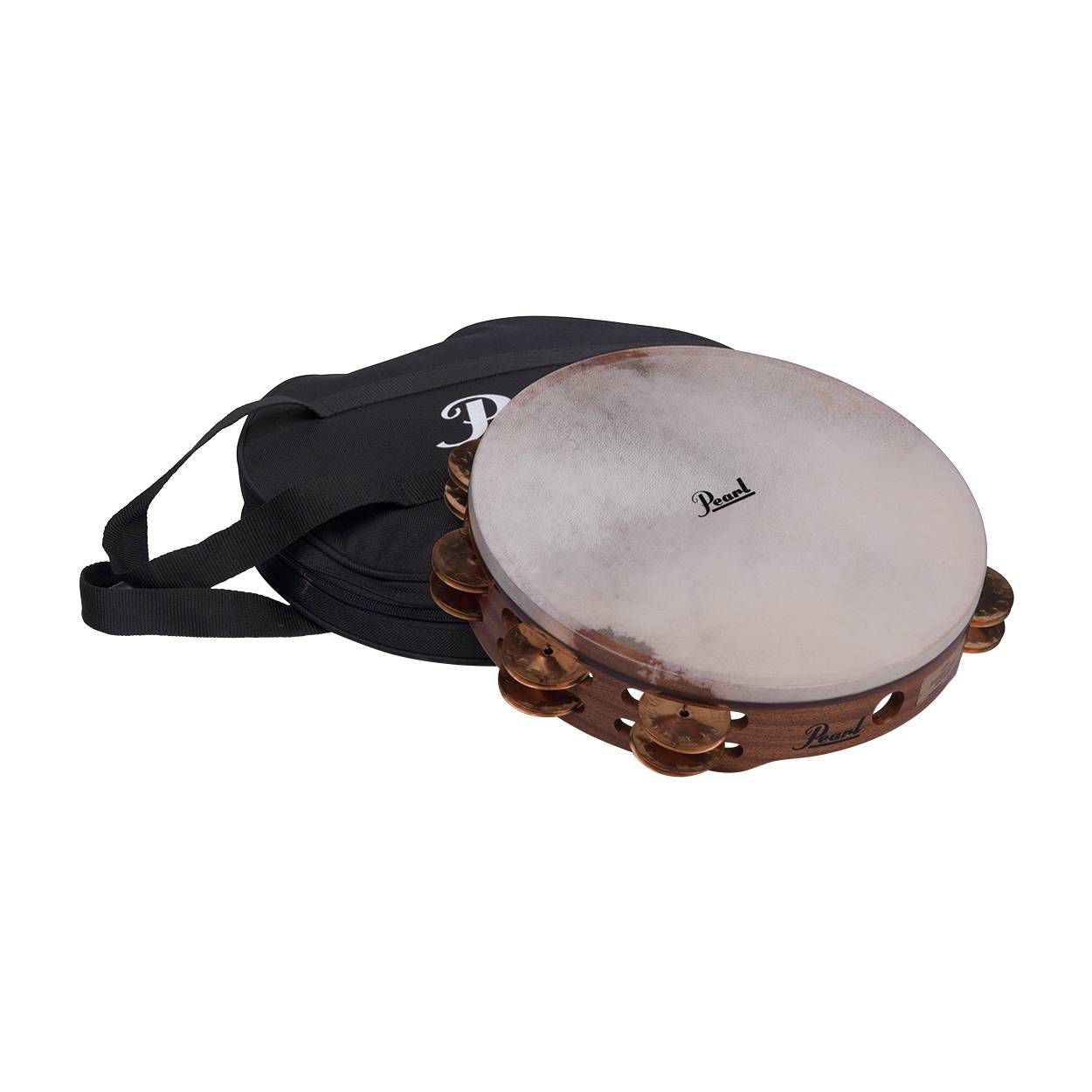 Pearl Tambourine Concert Beryllium Copper Jingles With Bag