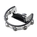 Pearl Tambourine (Stainless Steel Jingles) with Mount Holder