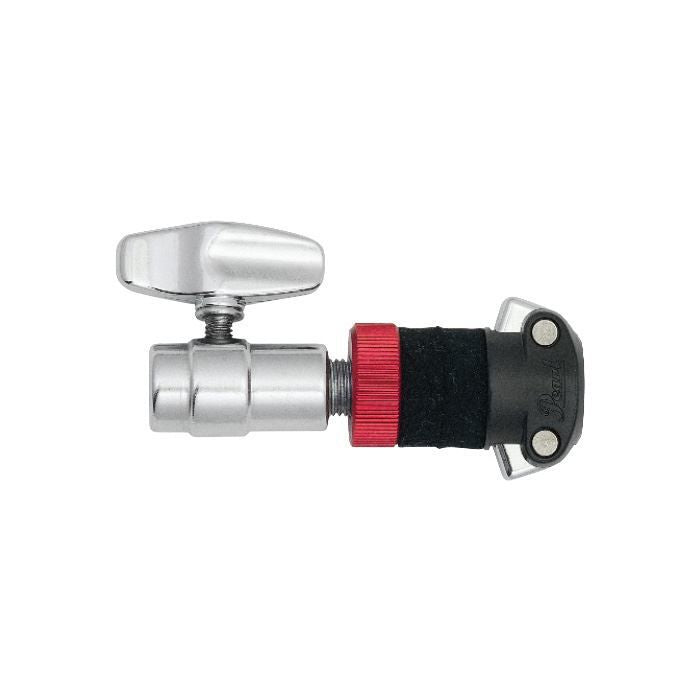 Pearl Pearl HCL-105QR Rapid Lock Hi-Hat Clutch for drum hardware, showing the quick-lock mechanism and metal construction.