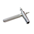 Pearl KMF-300 multi-function drum tuning key for drum hardware and accessories, shown in close-up image.