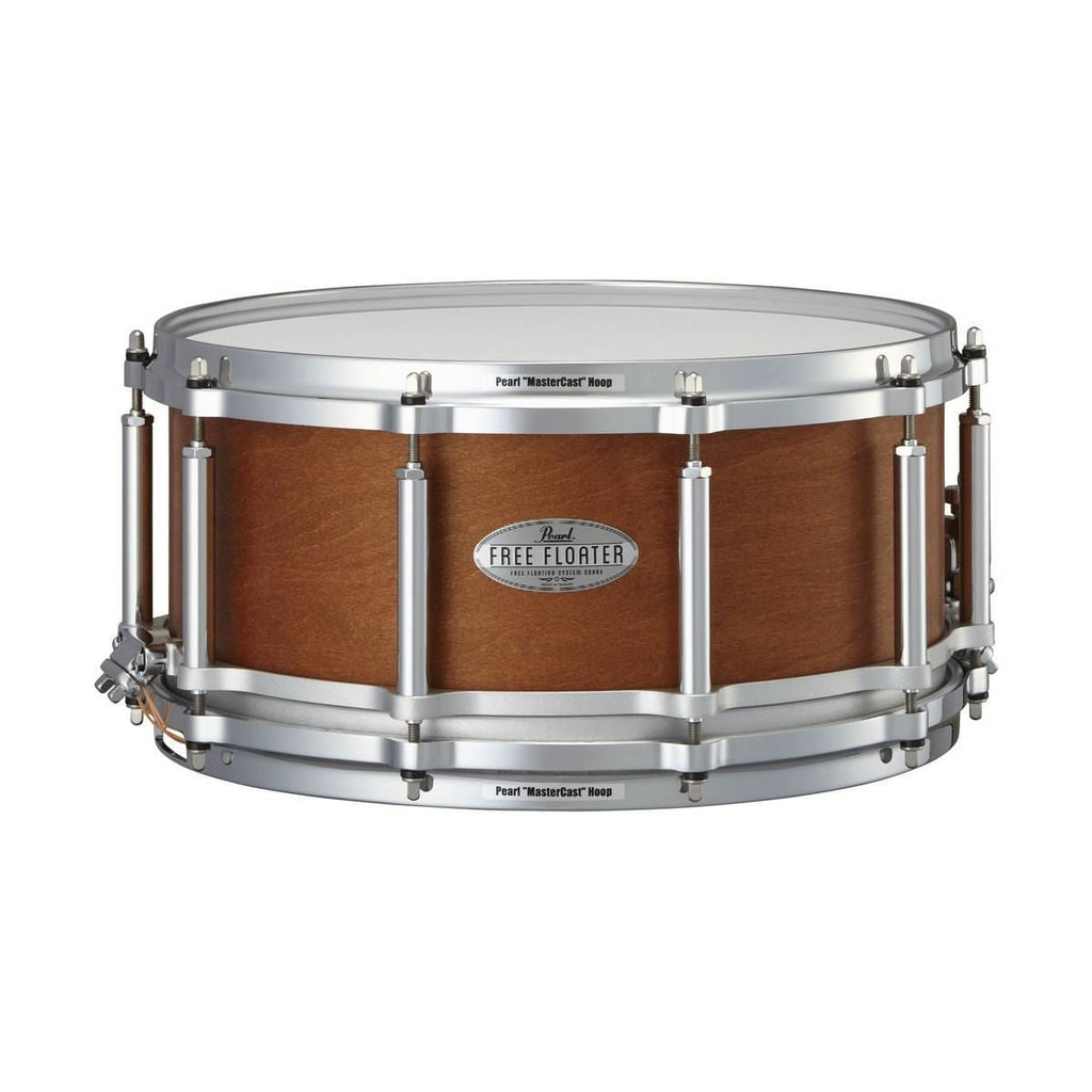 Pearl Free Floating Maple / Mahogany 14 x 6.5 Snare Drum