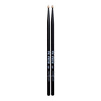 Vic Firth American Classic 5A Wood Tip Drumsticks Black Finish