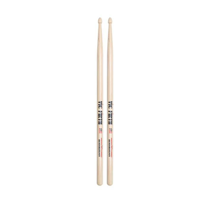 Vic Firth American Classic¬Æ 5B DoubleGlaze Wood Tip Drumsticks -- Double Coat of Lacquer Finish