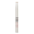 Vic Firth American Classic 5B Wood Tip Drumsticks -- White Finish