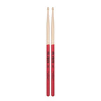 Vic Firth American Classic 7A wood tip drumsticks with Vic Grip, showing sleek wooden tips and textured grip handles.