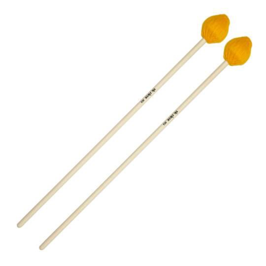 Vic Firth American Custom Keyboard Mallet - Medium - Yellow Yarn