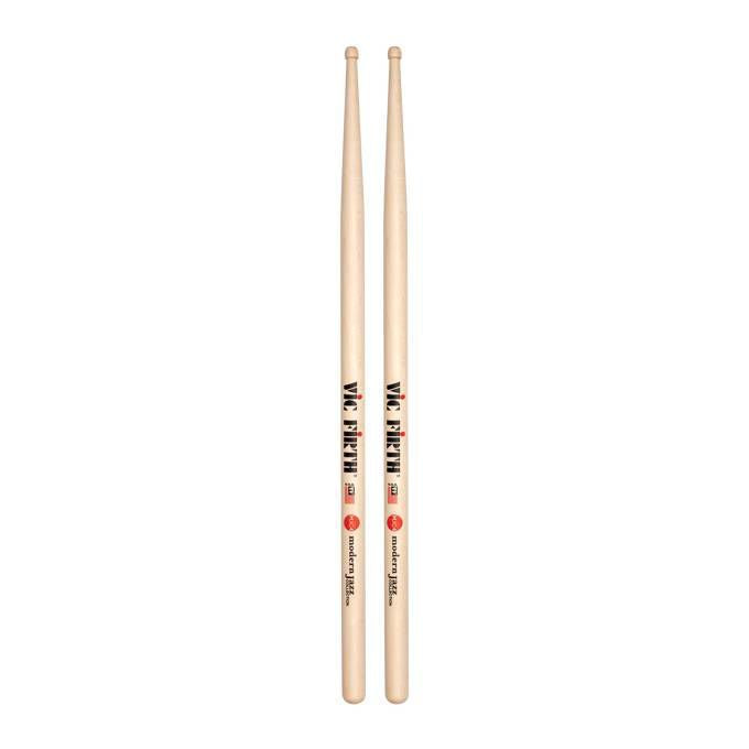 Vic Firth Modern Jazz Collection 4 wood tip drumsticks, lightweight sticks designed for jazz drumming and versatile playing.