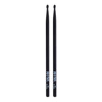 Vic Firth 2B in Black with NOVA Imprint - Wood Tip Drumsticks