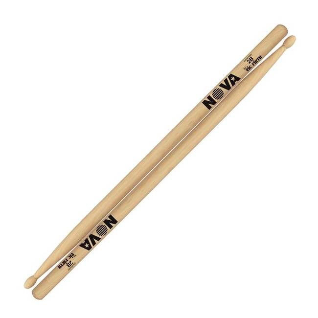 Vic Firth 2B with NOVA imprint - Wood Tip Drumsticks