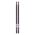 Vic Firth 7A in Black with NOVA imprint - Wood Tip Drumsticks