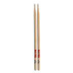 Vic Firth 7AN nylon tip drumsticks with NOVA imprint, showing the wood sticks with nylon tips and brand logo.