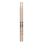Vic Firth Charlie Watts Signature Series wood tip drumsticks, standard size, with natural wood finish and signature branding.