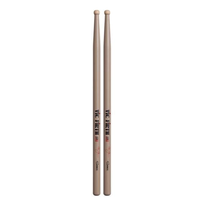 Vic Firth Corpsmaster Signature Snare - Thom Hannum Wood Tip Drumsticks