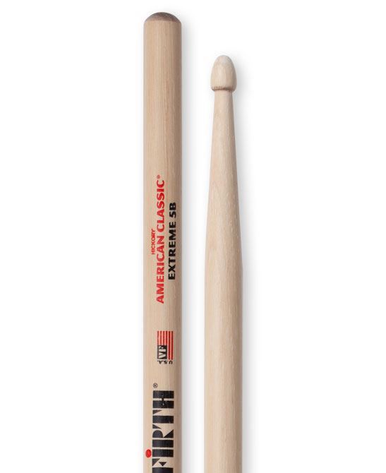 Vic Firth American Classic Extreme 5B Wood Tip Drumsticks