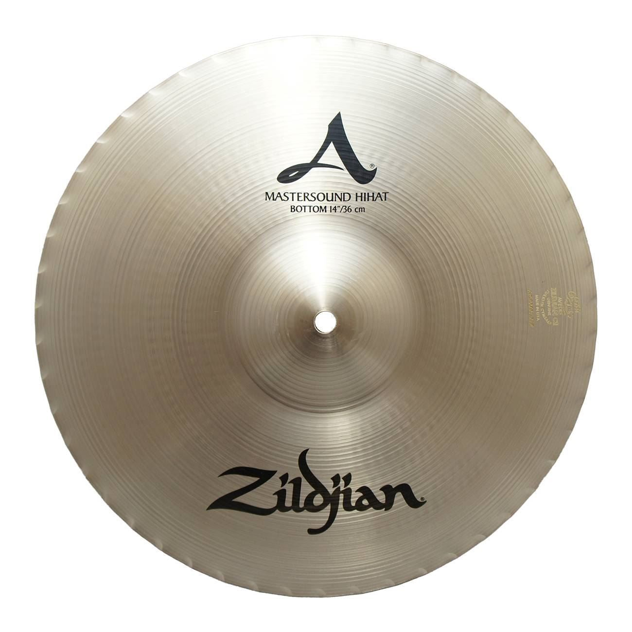 Zildjian A 14 inch Mastersound Hi-Hat Cymbal (Bottom)