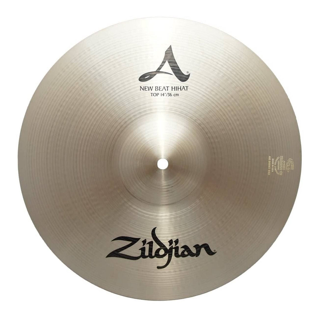 Zildjian A 14 inch New Beat Hi-Hat Cymbal (Top)