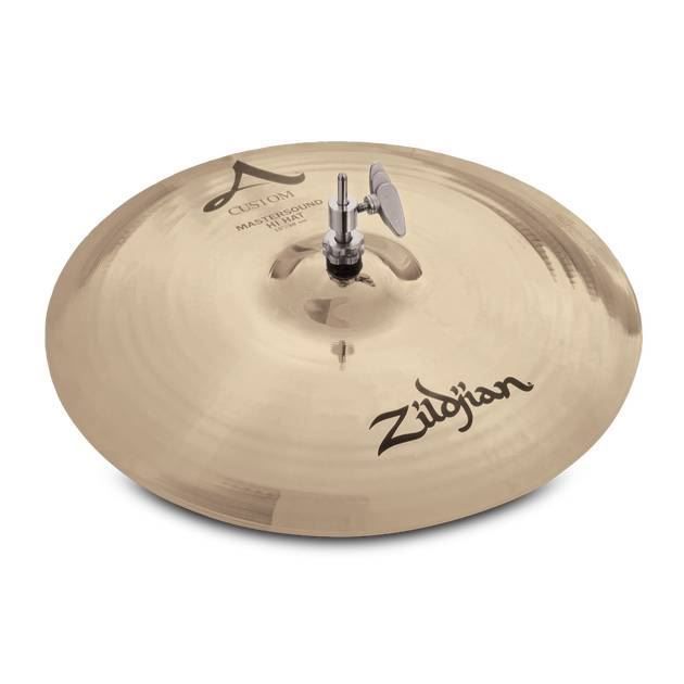 Zildjian A Custom 15 inch Mastersound Hi-Hat Cymbals (Top)