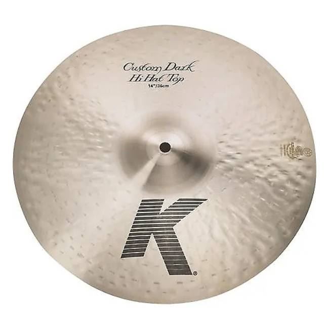 Zildjian K Custom 14 inch Dark Hi-Hat Cymbal (Top)