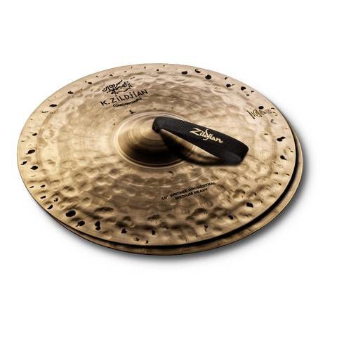 Zildjian K Constantinople 16 inch Vintage Medium Heavy Cymbal Pair with Straps